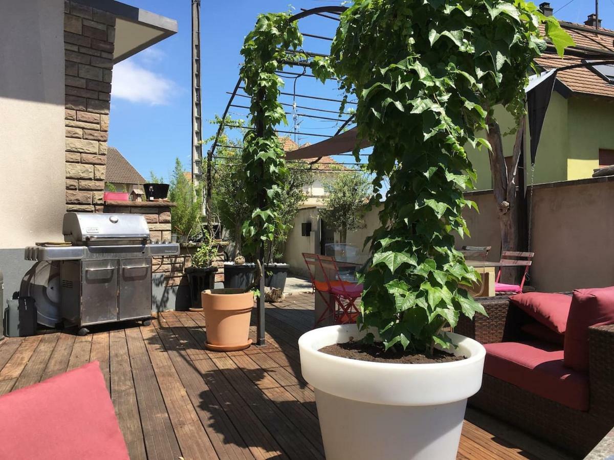 La Terrasse Selestadienne Sélestat Exterior foto
